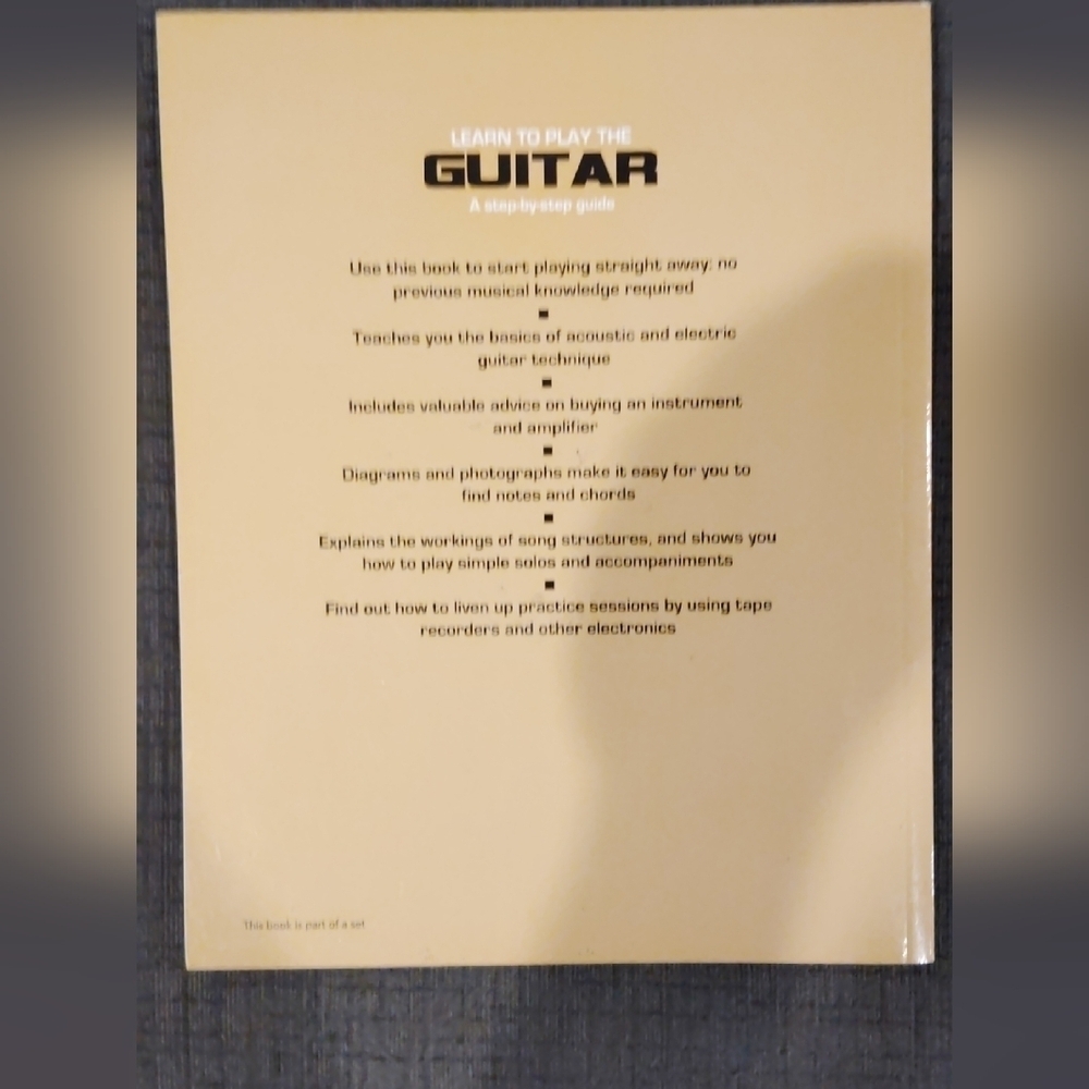 Guitar Learning Guide - Step-by-Step Book - Picture 3 of 3